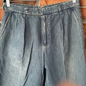 $895 Purple Label wide leg pants